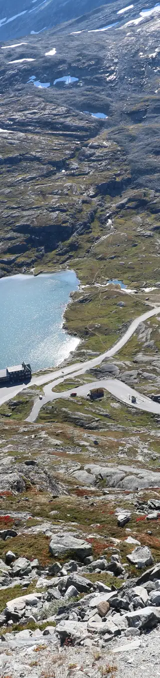 Panorama auf dem Weg zum Dalsnibba-Aussichtspunkt